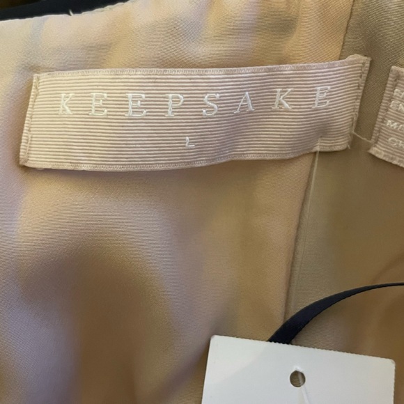 Keepsake The Label Navy Lace Dress Large NWT Nordstrom Fit & Flare Prom Formal - Picture 9 of 10